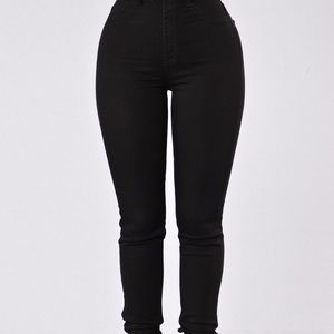 HUDSON JEANS- BLACK FASHION NOVA